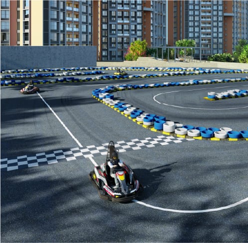 Electric Go-Kart Racing Track