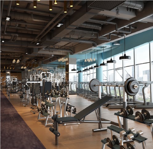 Fully Equipped Gym